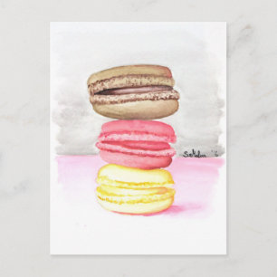 Macaroons Postcard
