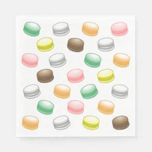 Macaroons Sweet 16 Party Napkin