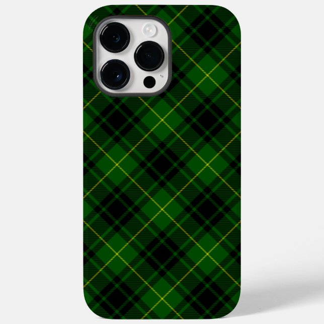 MacArthur tartan green plaid Case-Mate iPhone Case (Back)
