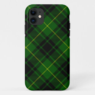 MacArthur tartan green plaid iPhone 11 Case