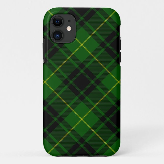 MacArthur tartan green plaid Case-Mate iPhone Case (Back)