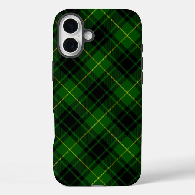 MacArthur tartan green plaid Case-Mate iPhone Case (Back)