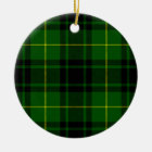 MacArthur tartan green plaid