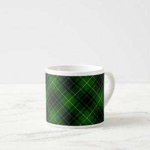 MacArthur tartan green plaid Espresso Cup
