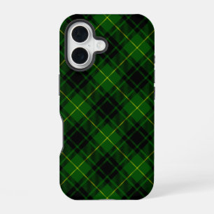 MacArthur tartan green plaid iPhone 16 Case