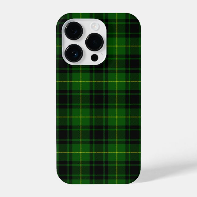 MacArthur tartan green plaid iPhone Case (Back)