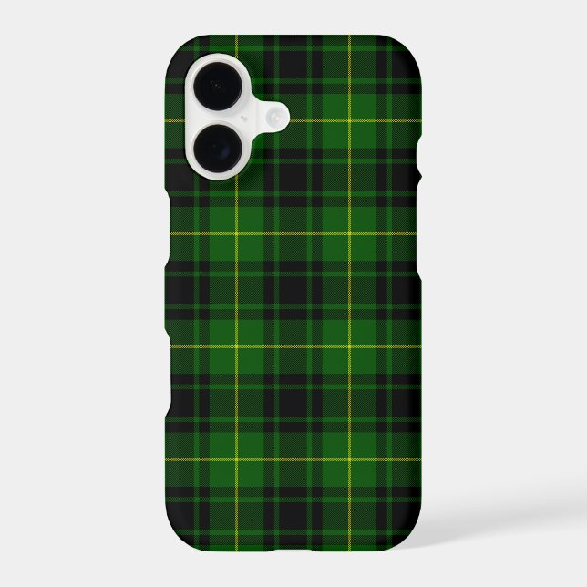 MacArthur tartan green plaid iPhone Case (Back)