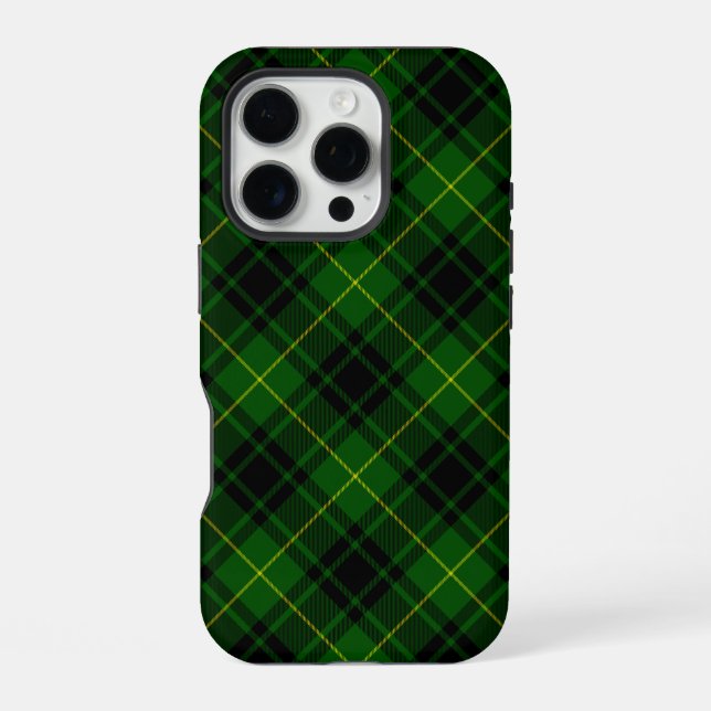 MacArthur tartan green plaid iPhone Case (Back)