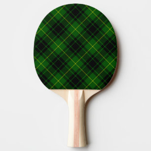 MacArthur tartan green plaid Ping Pong Paddle