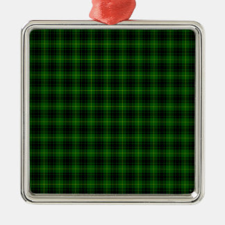 MacArthur Tartan Metal Ornament