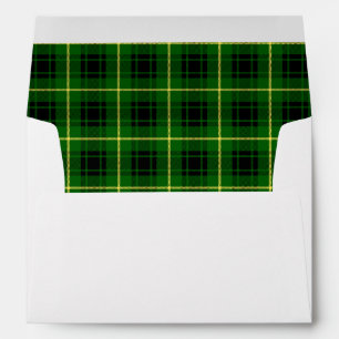 MacArthur Tartan Wedding Envelopes