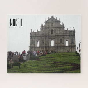 macau cathedral jigsaw puzzle