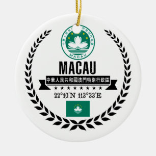 Macau Ceramic Tree Decoration