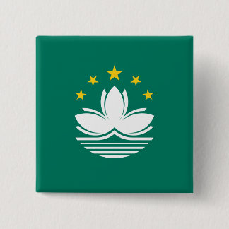 Macau, China 15 Cm Square Badge
