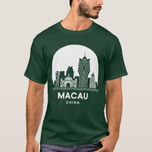 Macau City China retro T-Shirt