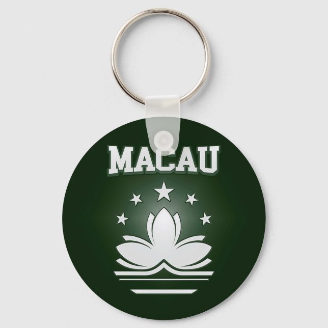 Macau  Coat of Arms Key Ring (Front)