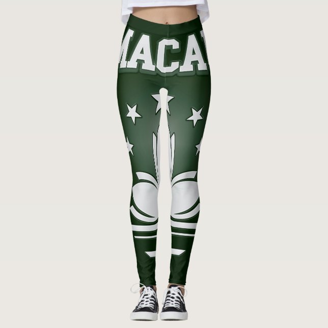 Macau  Coat of Arms Leggings (Front)