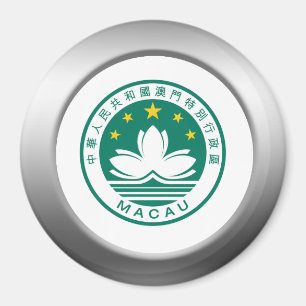 Macau Coat of Arms Magnet