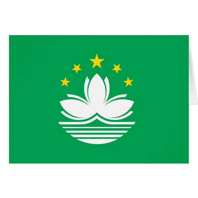 Macau Flag (Front Horizontal)