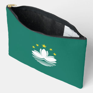 Macau flag accessory pouch