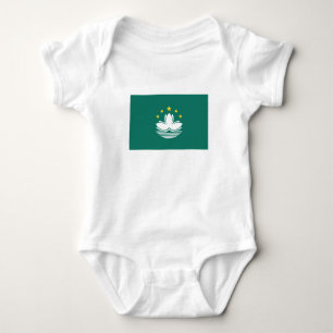 Macau Flag Baby Bodysuit