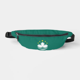 Macau flag bum bags
