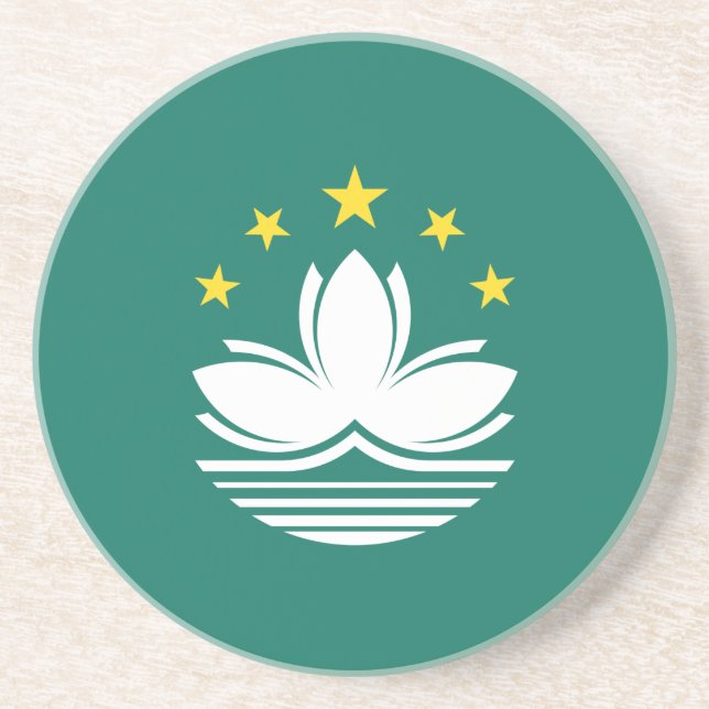 Macau Flag Coaster (Front)