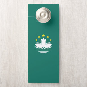 Macau flag door hanger