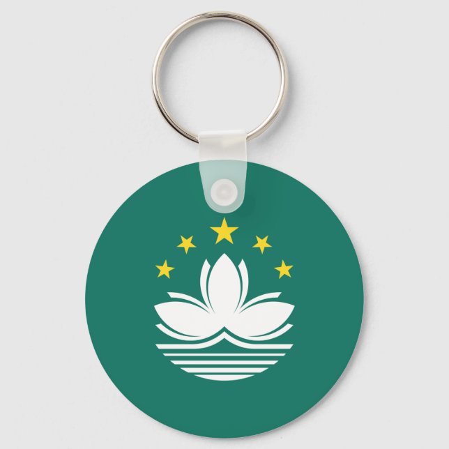 Macau Flag Key Ring (Front)