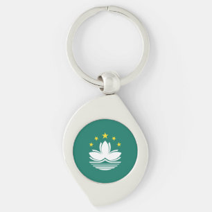 Macau Flag Key Ring