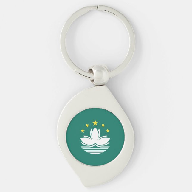 Macau Flag Key Ring (Front)