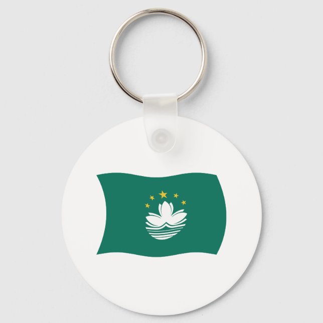 Macau Flag Keychain (Front)