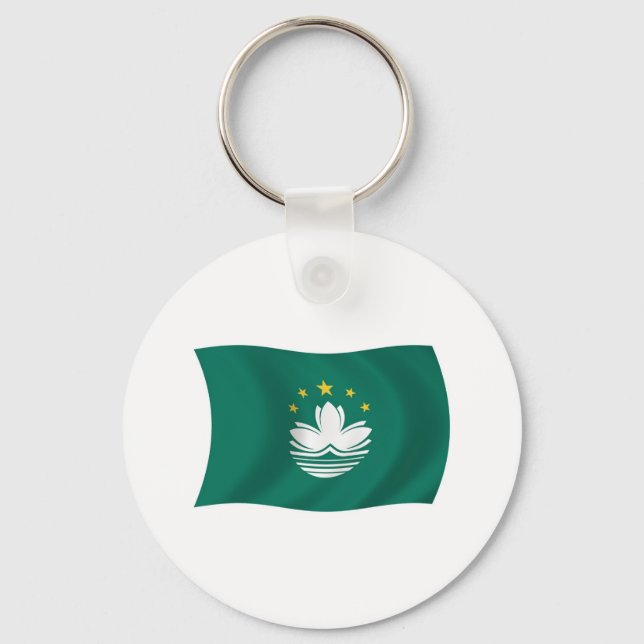 Macau Flag Keychain (Front)