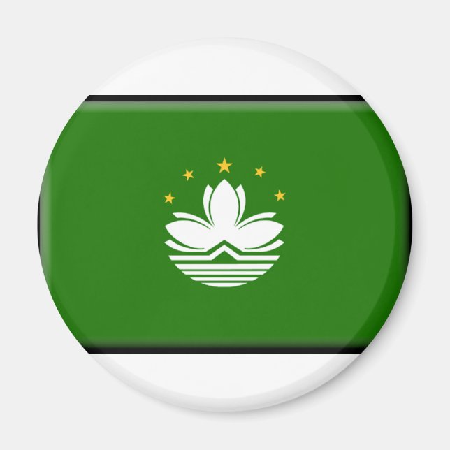 Macau Flag Magnet (Front)