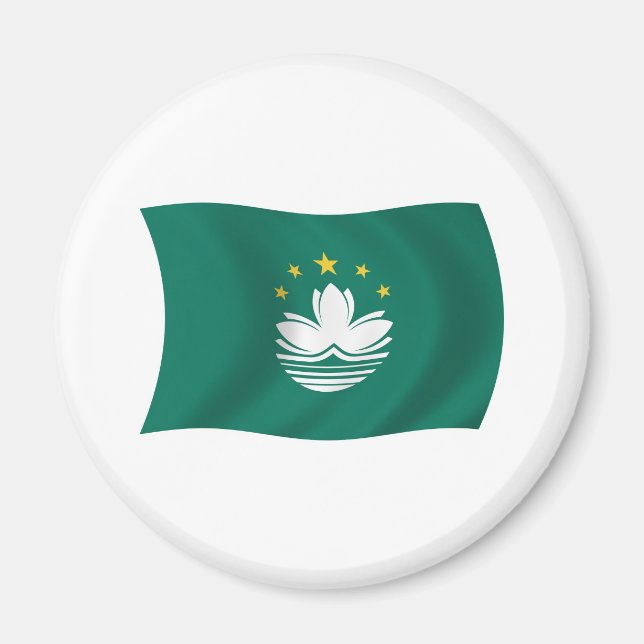 Macau Flag Magnet (Front)
