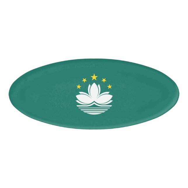 Macau flag name tag (Front)