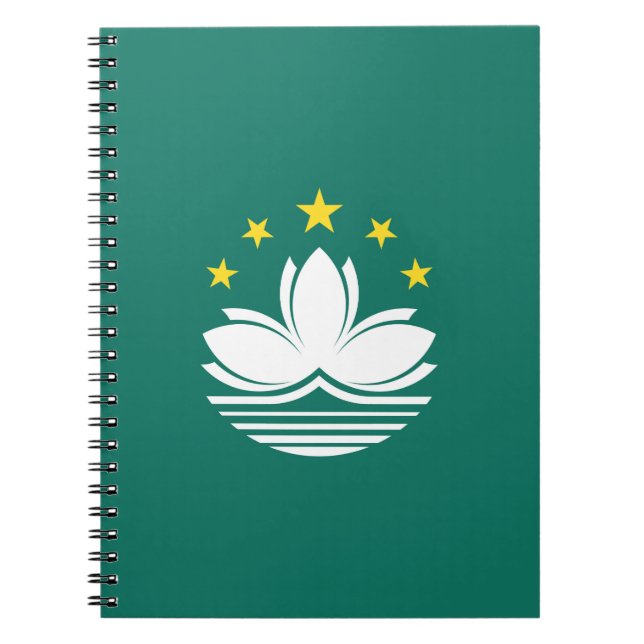 Macau flag notebook (Front)