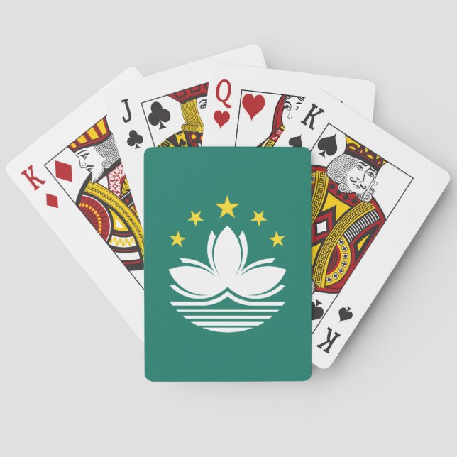 Macau Flag Playing Cards (Back)