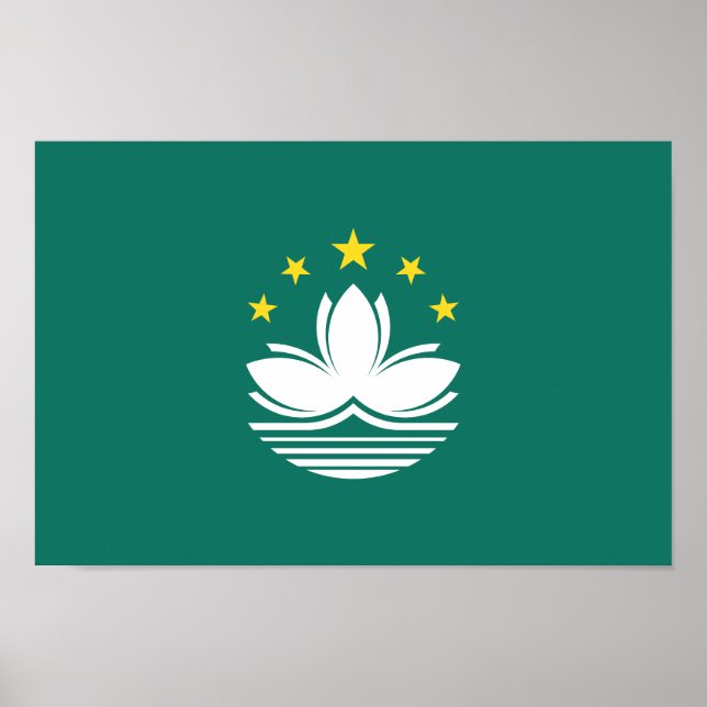 Macau Flag Poster (Front)