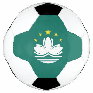 Macau flag soccer ball