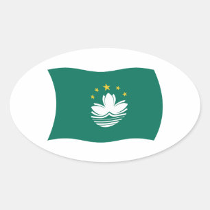 Macau Flag Sticker