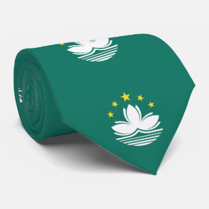 Macau Flag Tie