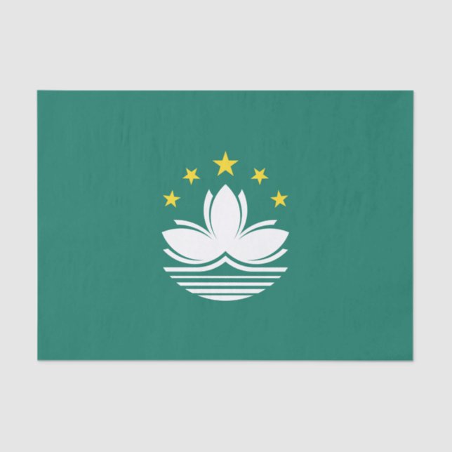Macau Flag Tissue Paper (Front)