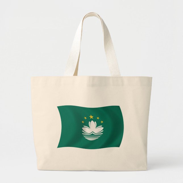 Macau Flag Tote Bag (Front)