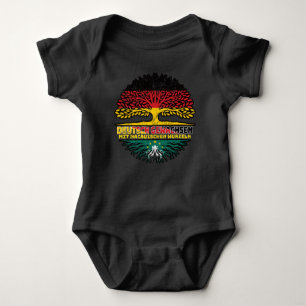 Macau Macauisch Deutsch Deutschland Baum Wurzel Baby Bodysuit