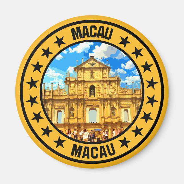 Macau                                              magnet (Front)