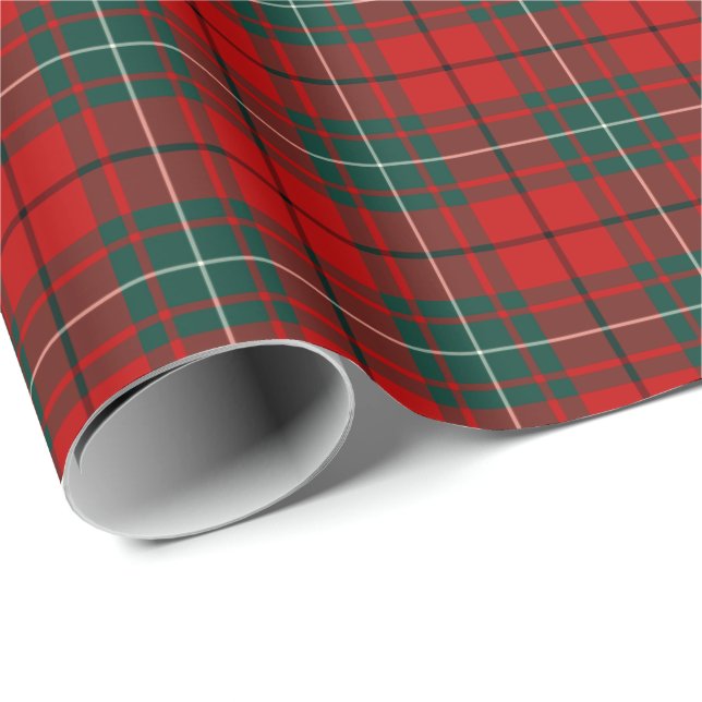 MacAulay Clan Tartan Wrapping Paper (Roll Corner)