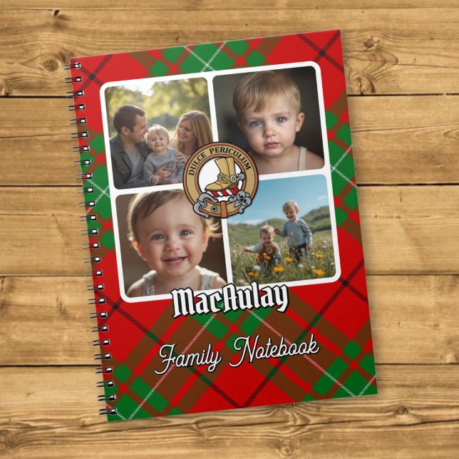 MacAulay Family Photo Collage Notebook (Creator Uploaded)