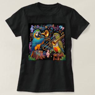 Macaw and Patagonian Band T-Shirt
