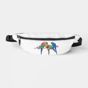 Macaw Colourful Birds Fanny Pack